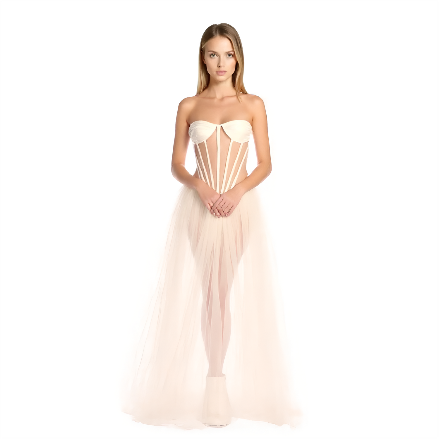 Odile Strapless Gown